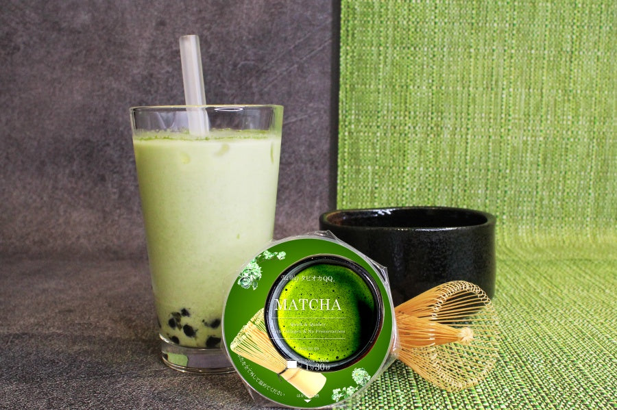 オンラインストアにて販売開始！「タピオカQQ宇治抹茶味」