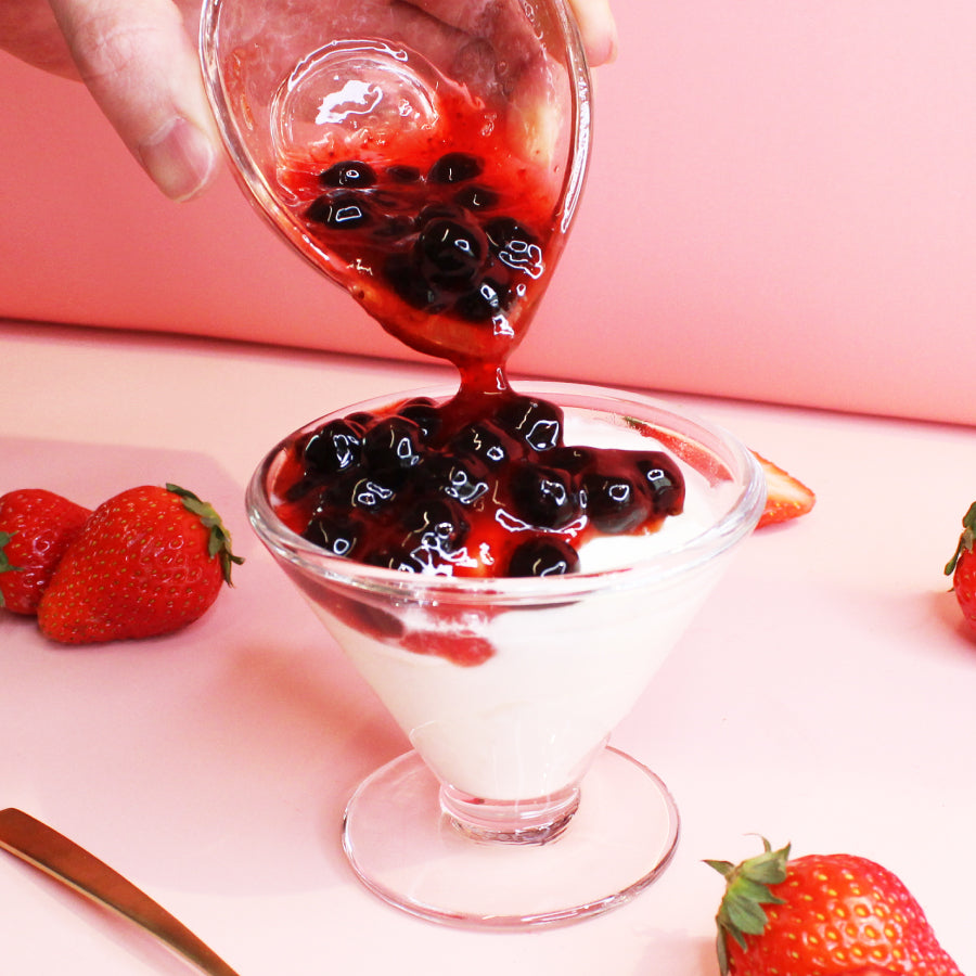 タピオカQQ 4個セット（チョコレート味・いちご味・キャラメル味・マンゴー味）