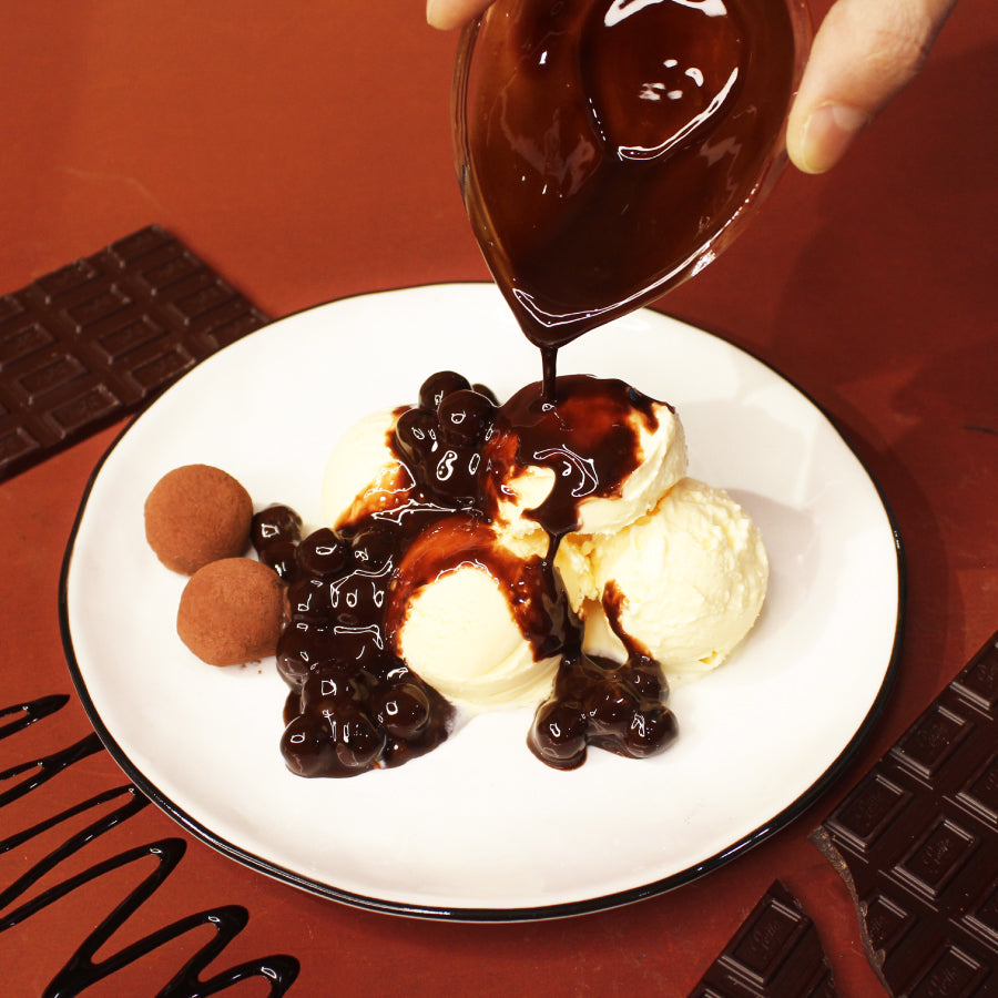 タピオカQQ 4個セット（チョコレート味・いちご味・キャラメル味・マンゴー味）